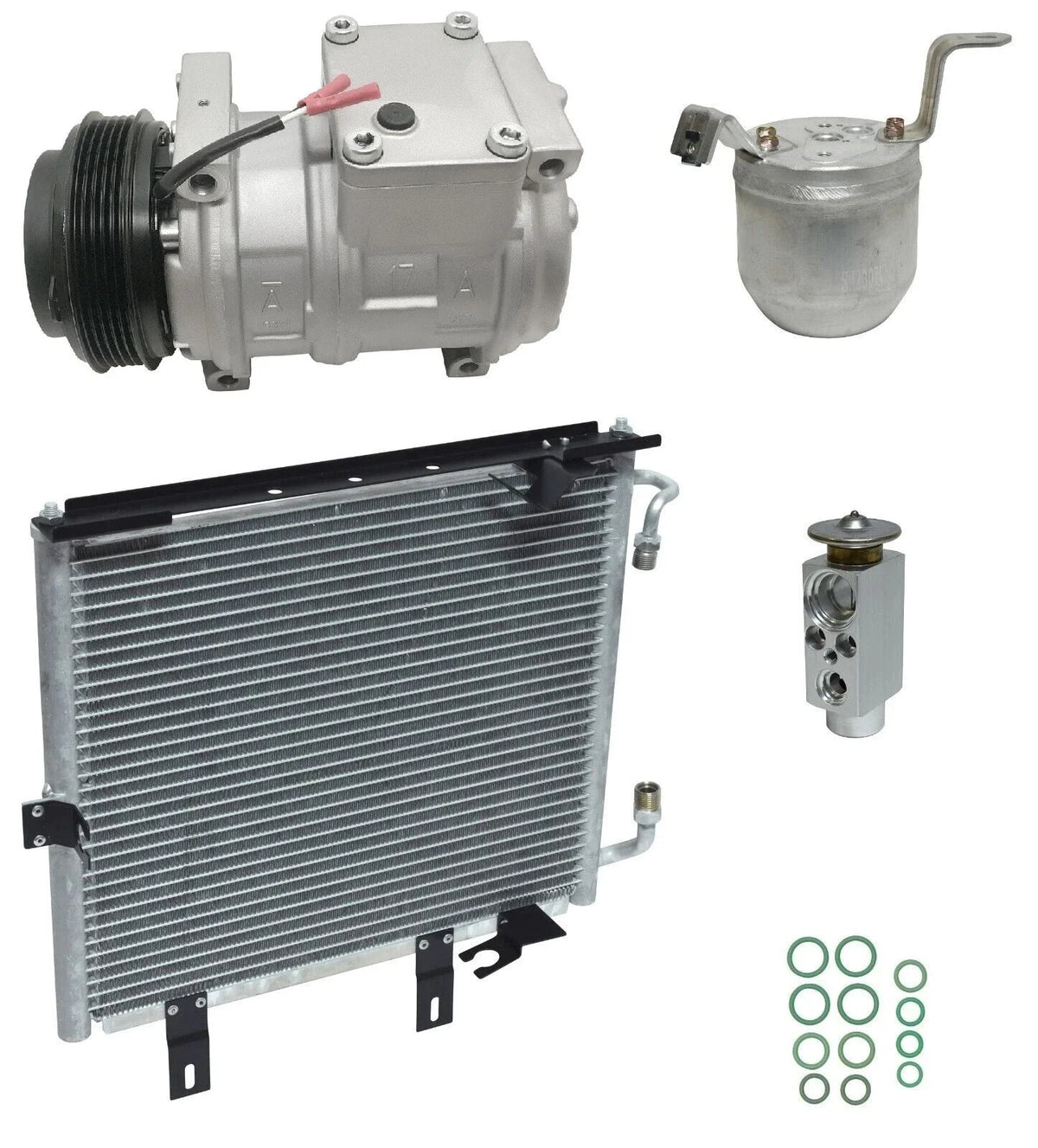 AC Compressor Kit with Condenser for BMW 325i (1993–1995)