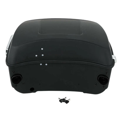 Matte Black Backrest Mounting Rack for Harley Touring (2014-2026)