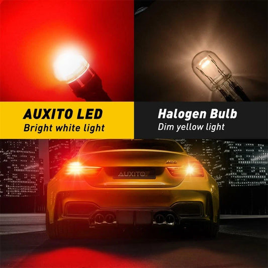 Set of 2 AUXITO 7443 7440 LED Brake Tail Stop Light Bulbs for