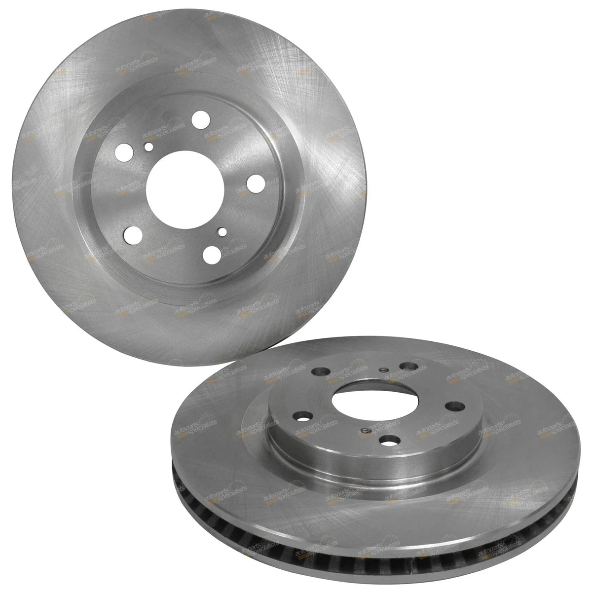 Pair of Front Brake Rotors for Toyota Camry (2006–2017)