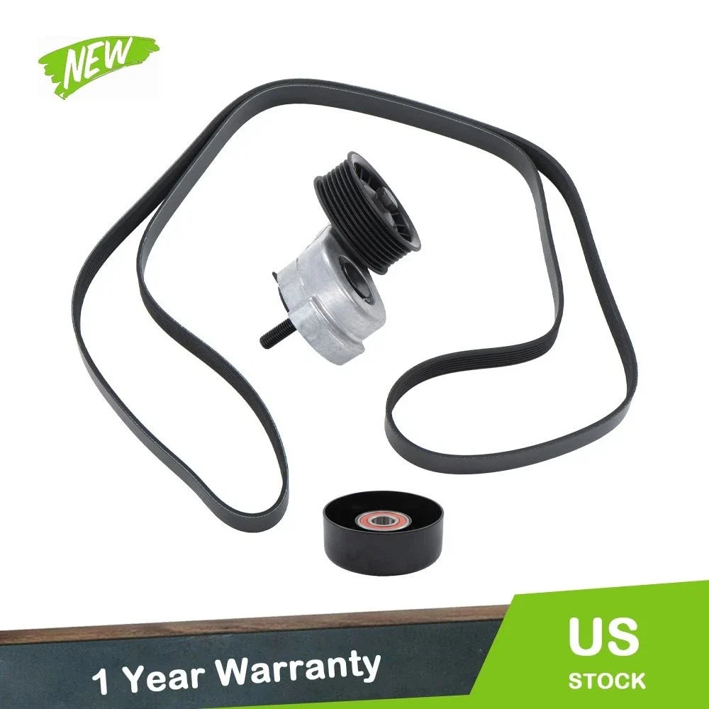 Serpentine Belt Tensioner Kit for Dakota Durango Ram 1500 1997-2004
