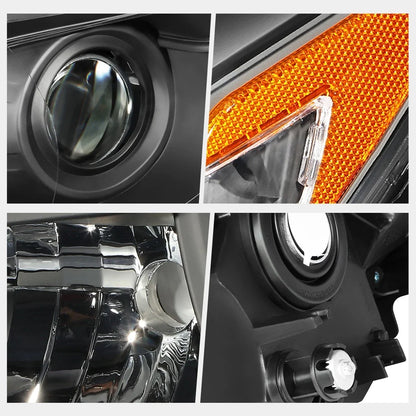 Black Housing Projector Headlight for Mazda CX-5 (2013–2016)