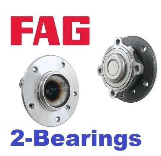 2 Bearings FAG Front Hub & Wheel Bearing for BMW E82 E88 E89 E90 (2007–2013)