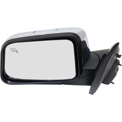 Power Mirror for Lincoln MKX (2007) Left Manual Folding Chrome