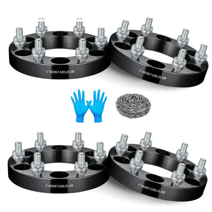 Set of 4 Wheel Spacers 1"/1.5"/2" 6x5.5 for Nissan Titan Pathfinder Frontier