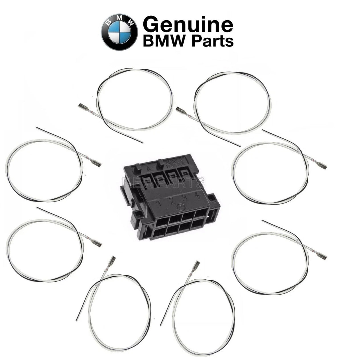 Tail Light Socket Connector for BMW 3 Series E46 (2001–2005) - 8 Wires