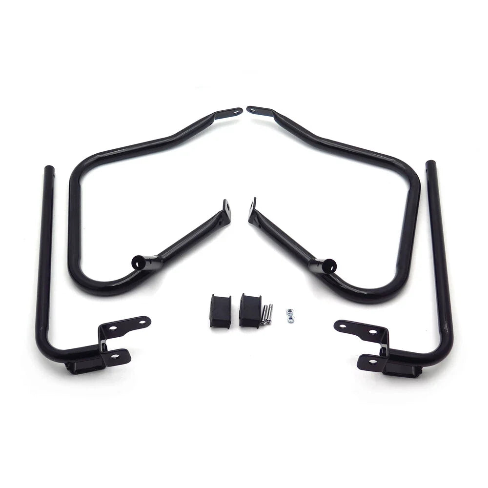 Front Saddlebag Guards Loop-style for Harley Touring FLHR FLHTCU 2014-2023