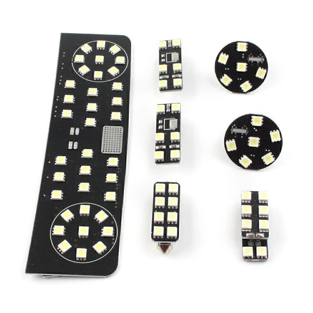 Interior Dome Map Reading Lights Kit for VW Golf (2006–2019) - 7PC White