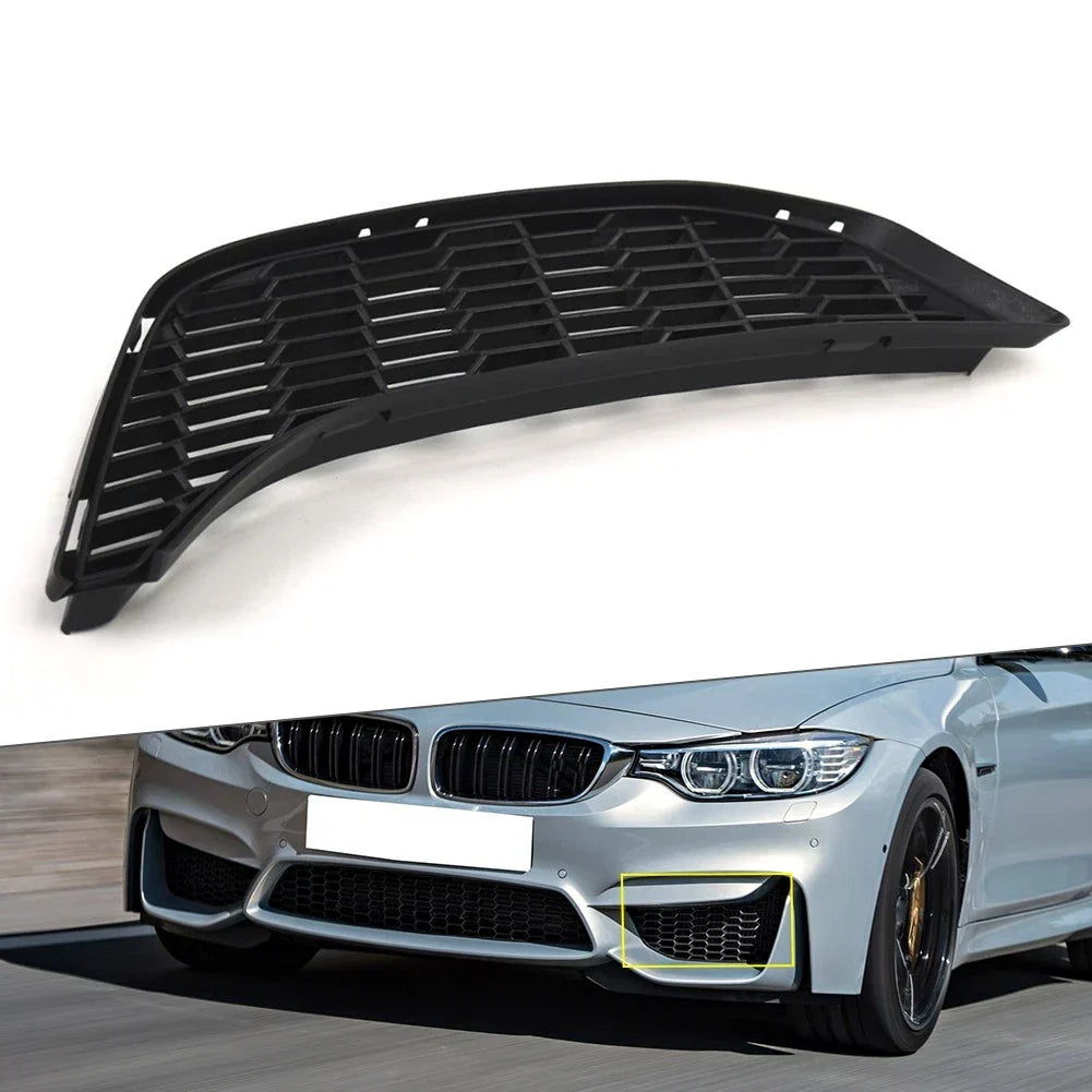 Front Fog Light Grille Trim for BMW M3 M4 F80 F82 F83 (2012-2018)
