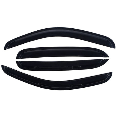 4-Piece Window Visors for 2007-2014 Chevy Silverado 1500 Crew Cab