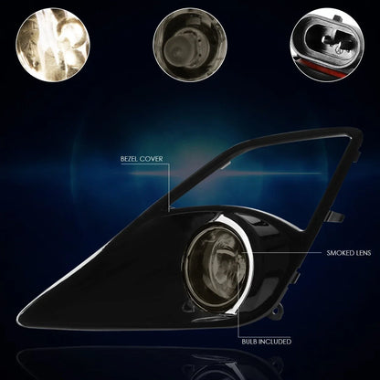 Fog Light Set for Scion FRS (2013-2016) - Smoked Lens, Switch & Bezel