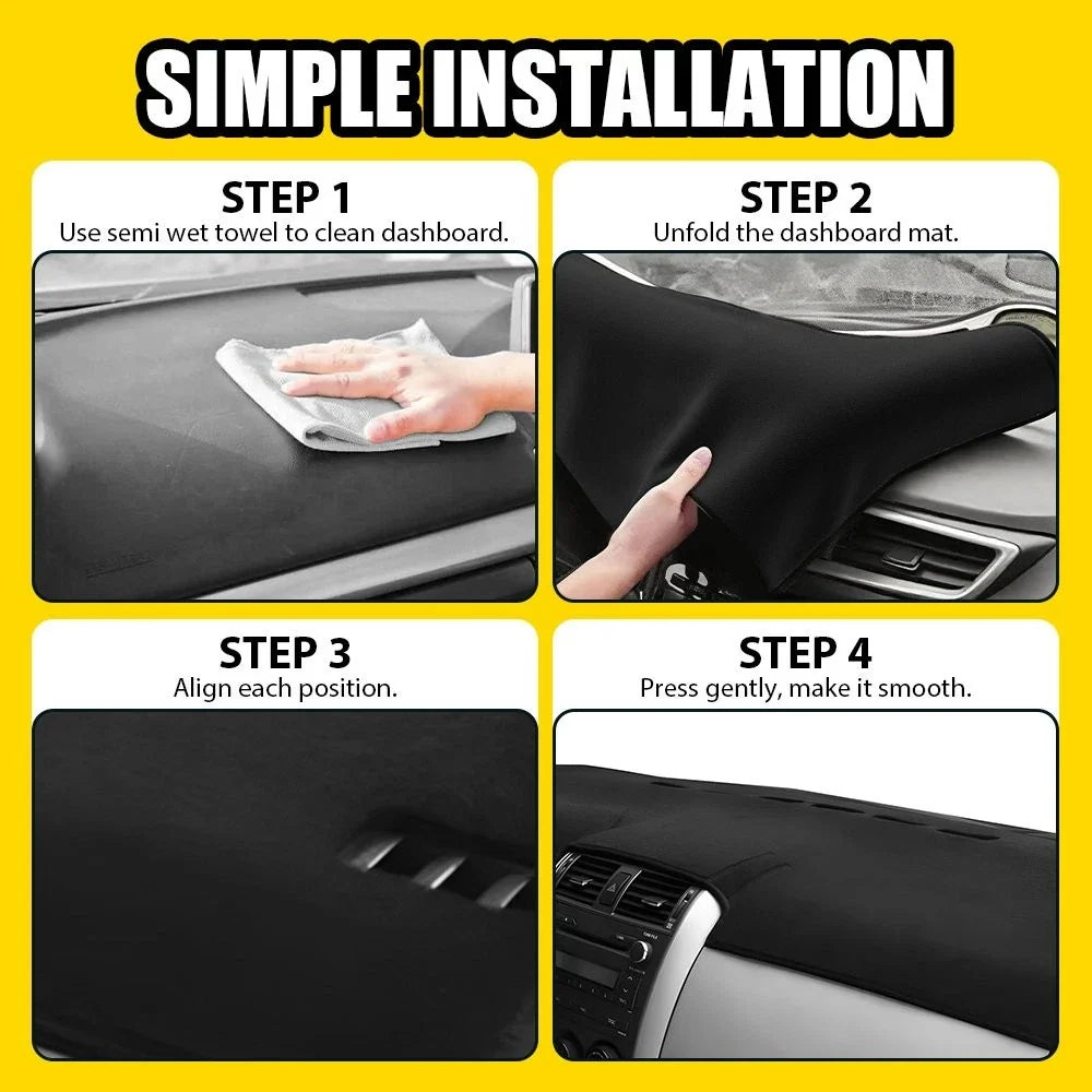 Sun Protector Dashmat Pad for 2009-2013 Toyota Corolla E140/E150