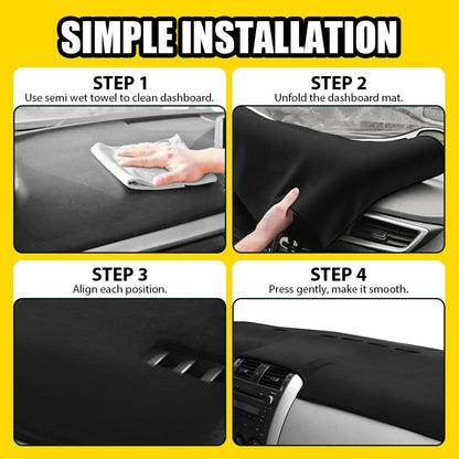 Sun Protector Dashmat Pad for 2009-2013 Toyota Corolla E140/E150
