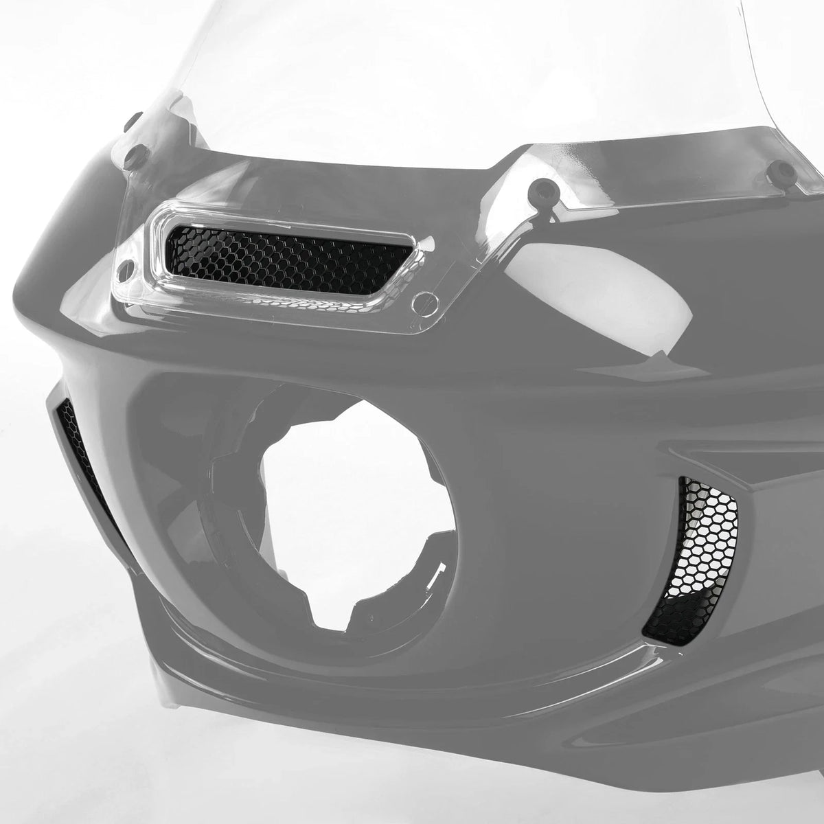 Front Vent Screen Grills Mesh for Harley Low Rider ST FXLRST 2022-2025