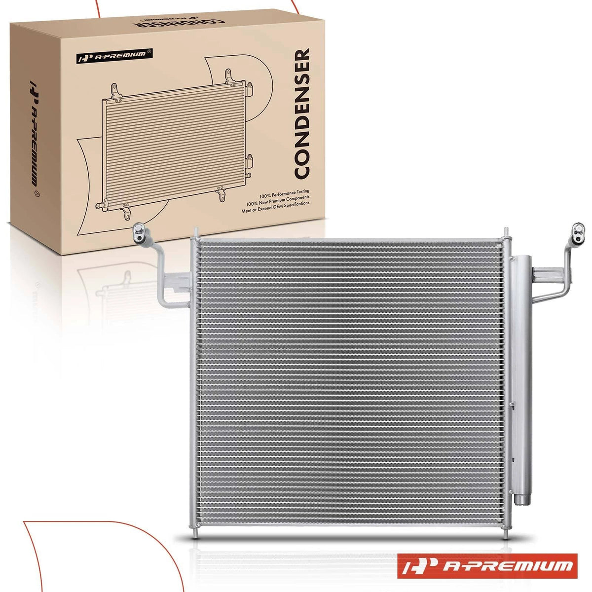 A/C Condenser with Receiver Drier for Infiniti Armada (2004–2015)