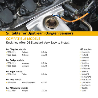 O2 Sensor for Dodge Intrepid, Chrysler Neon, Prowler 1995-2004