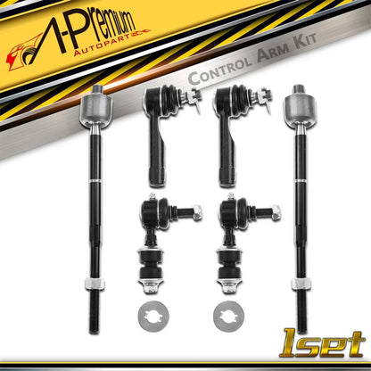 6X Front Inner & Outer Sway Bar Link Tie Rod for Nissan 200SX (1995–1998)
