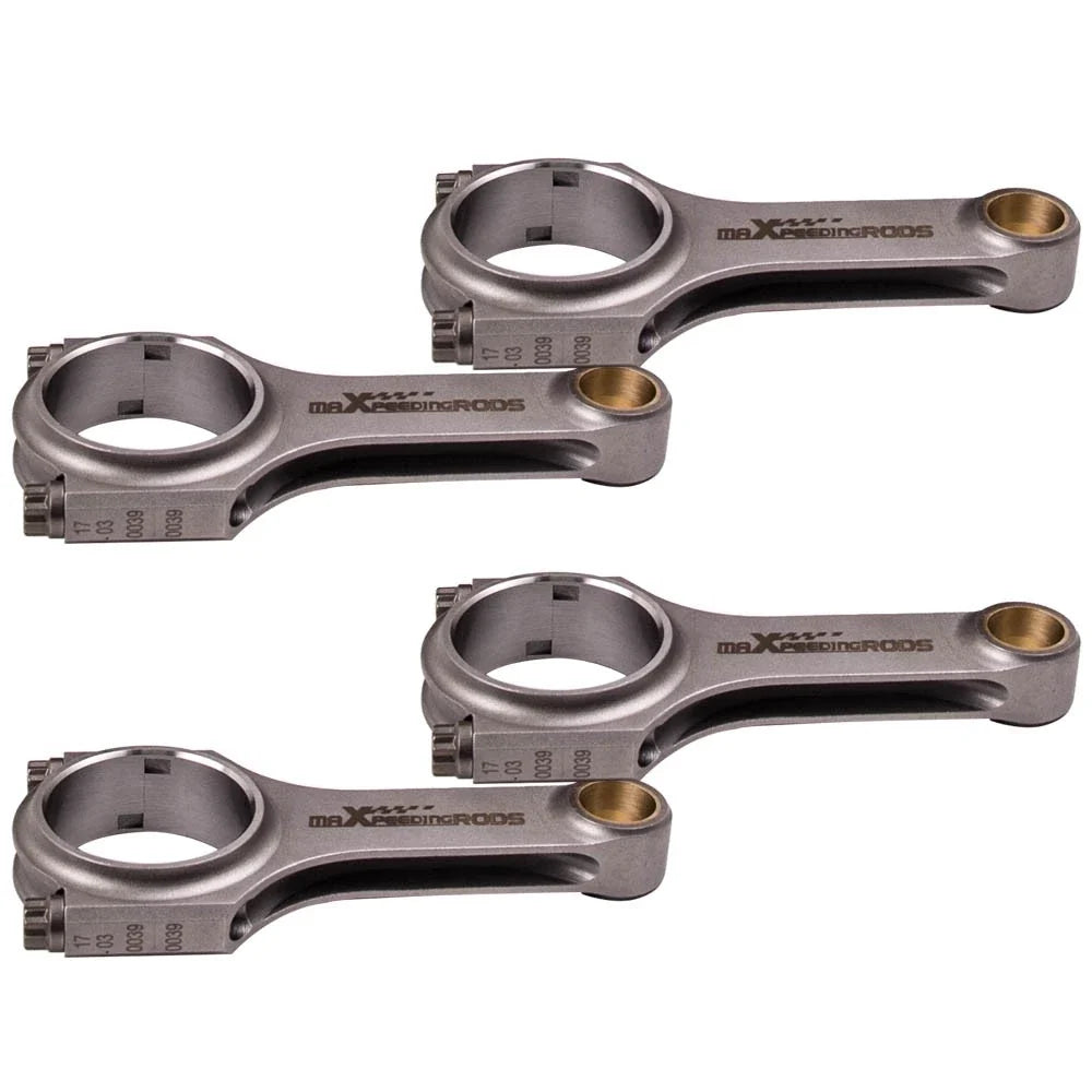 4X Steel 4340 EN24 Connecting Rods Bolts for Toyota 20R/22R/22RE/22RET (1975–1995)