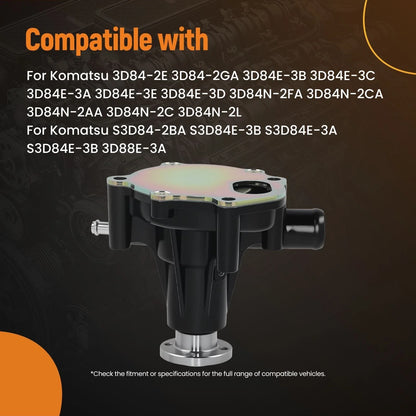 Cooling Water Pump for Excavator Yanmar 4TNE88 Komatsu PC40-7 (1990-1999)
