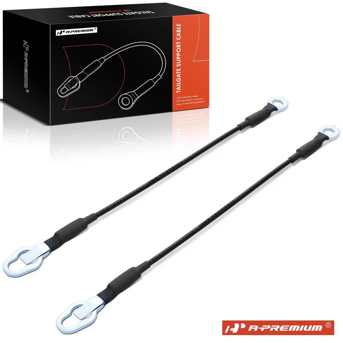 2X Tailgate Support Cable for Ford Ranger (1993–2011) Mazda B2300