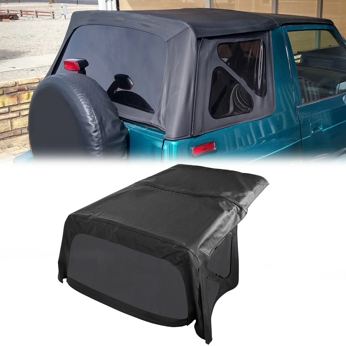 Tinted Window Soft Top for 1995-1998 Suzuki Sidekick & Geo Tracker
