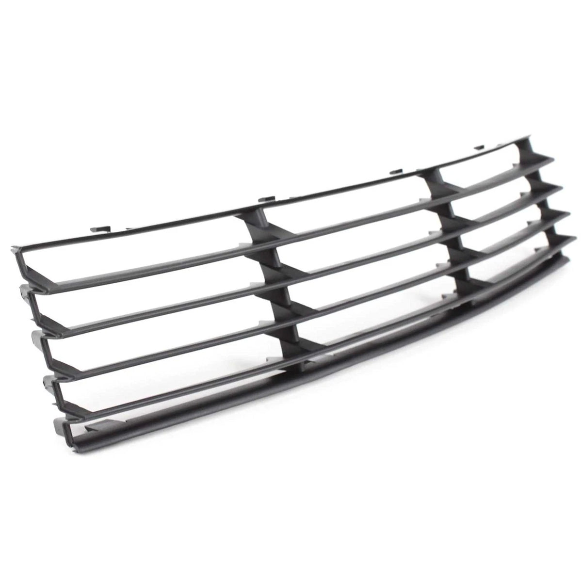 Bumper Grille for Volkswagen Passat (2001–2005) Center Black Plastic