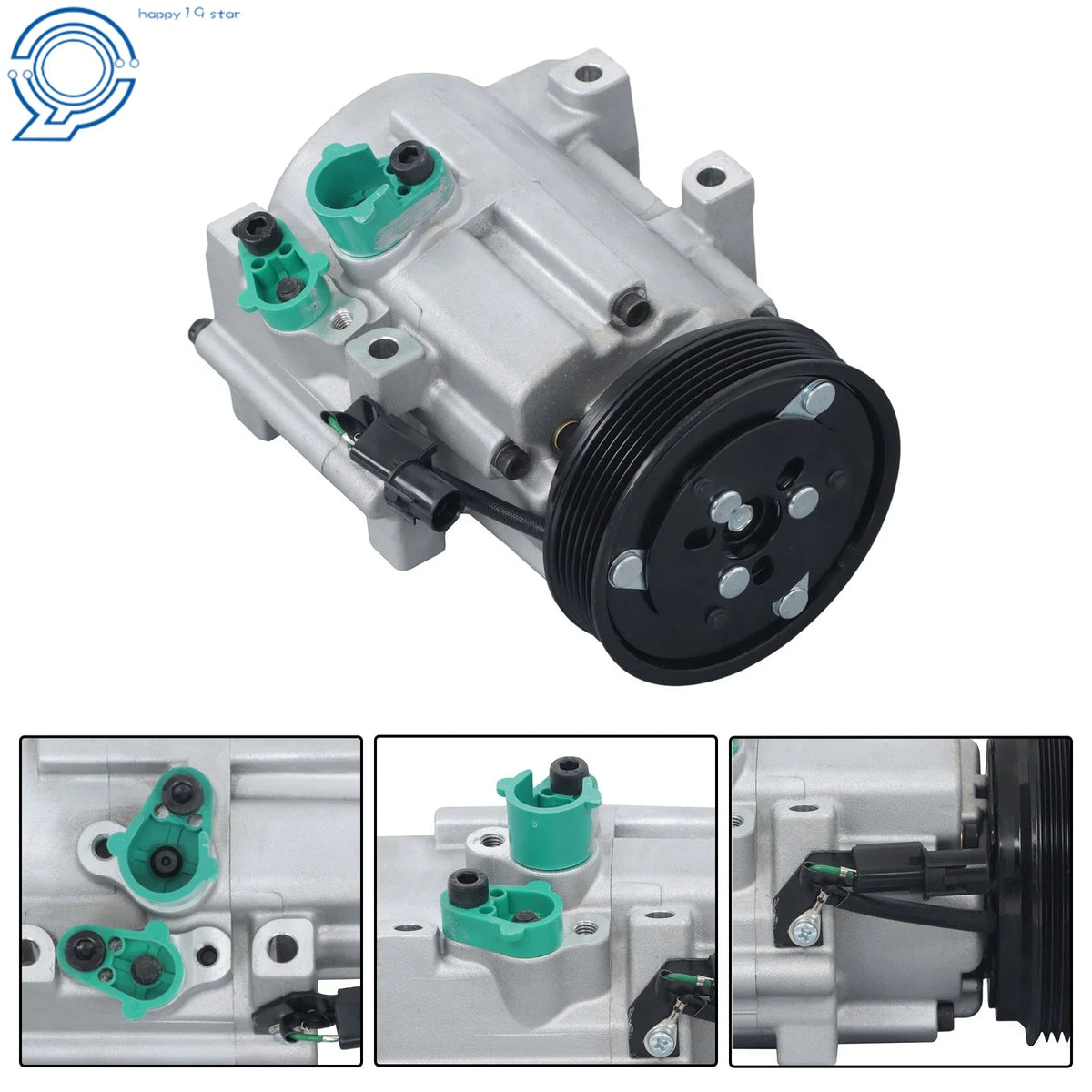 A/C Compressor with Clutch for Kia Sorento (2008–2009)