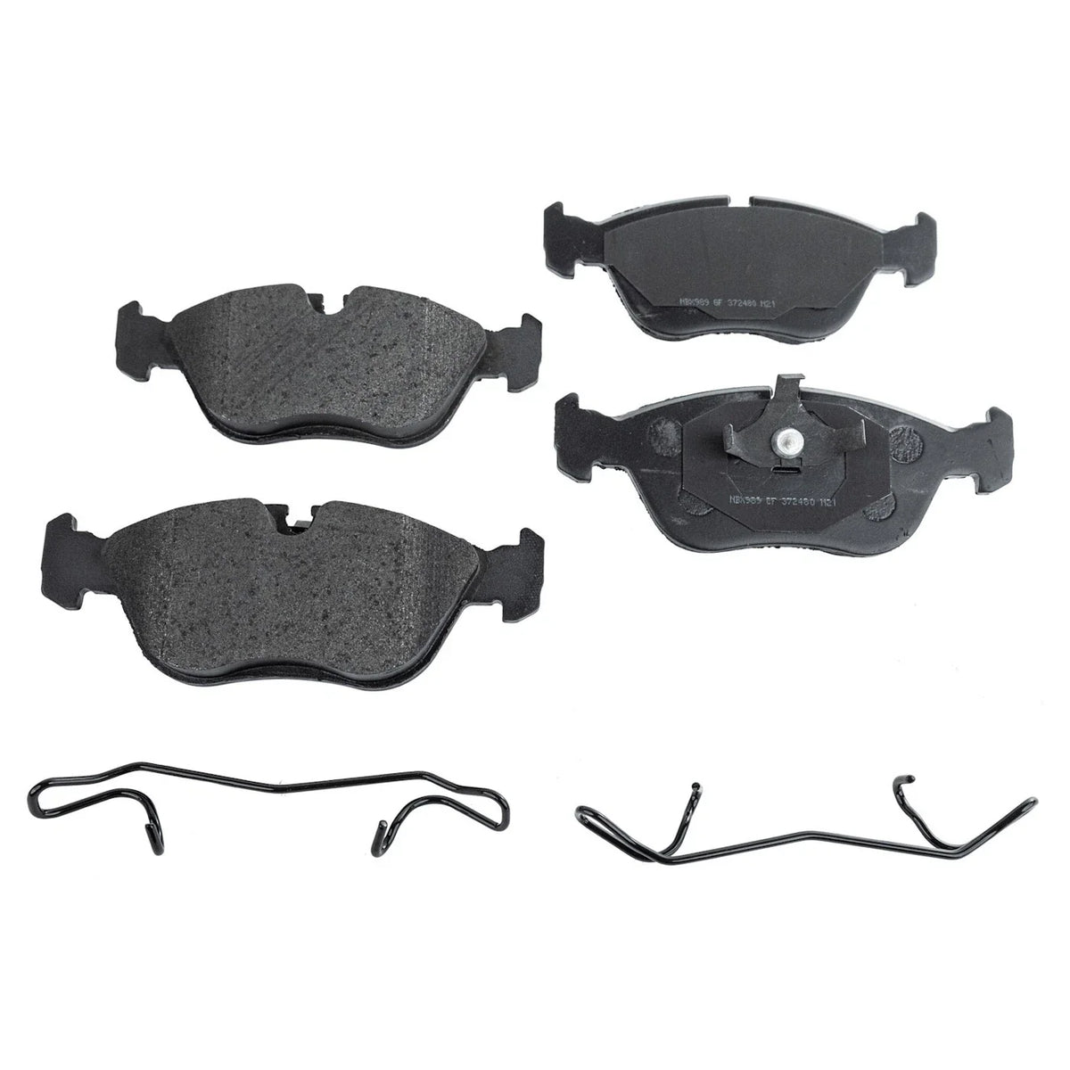 4-Piece Semi-Metallic Brake Pads for Volvo S70 (1999 to 2000)