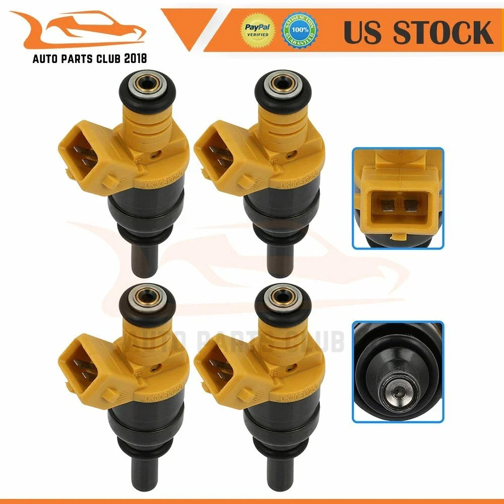 Set of 4 Fuel Injectors for KIA Rio (2001–2004)