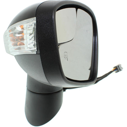 Heated Power Mirror for 2011 Ford Fiesta Left Side Manual Fold