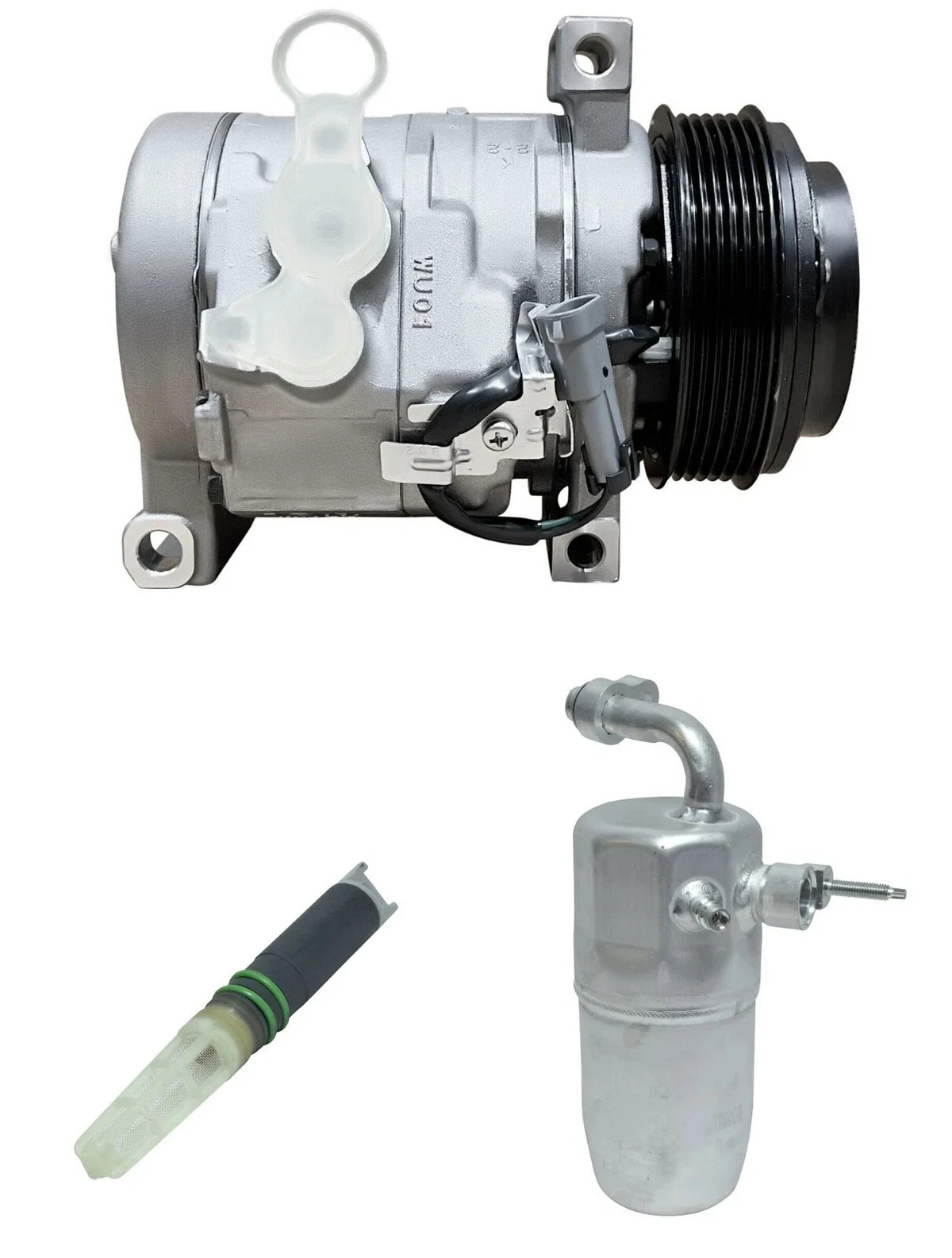 AC Compressor Kit Replacement for GMC Sierra 2500 HD 6.6L (2014–2014)