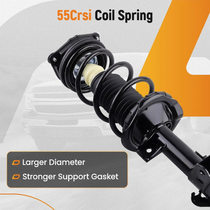 4-Piece Complete Strut Set for 2007-2012 Nissan Versa