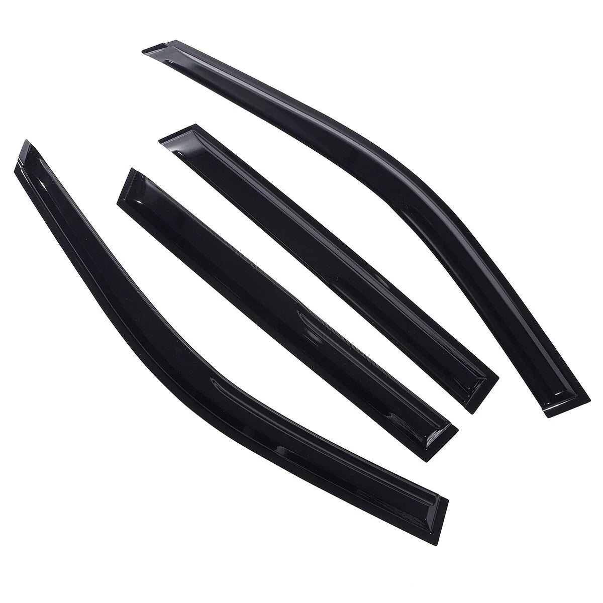 4-Piece Window Visor Set for Jeep Grand Cherokee 2011 to 2021
