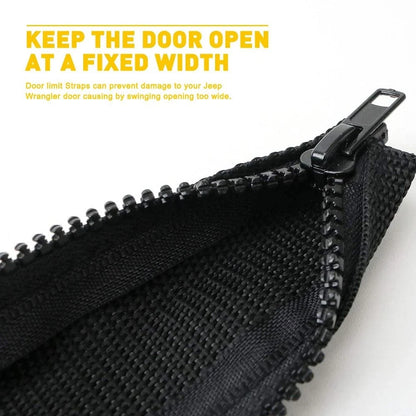 Door Limiting Check Strap Wire Protecting Harness for Jeep Wrangler (2007–2023)