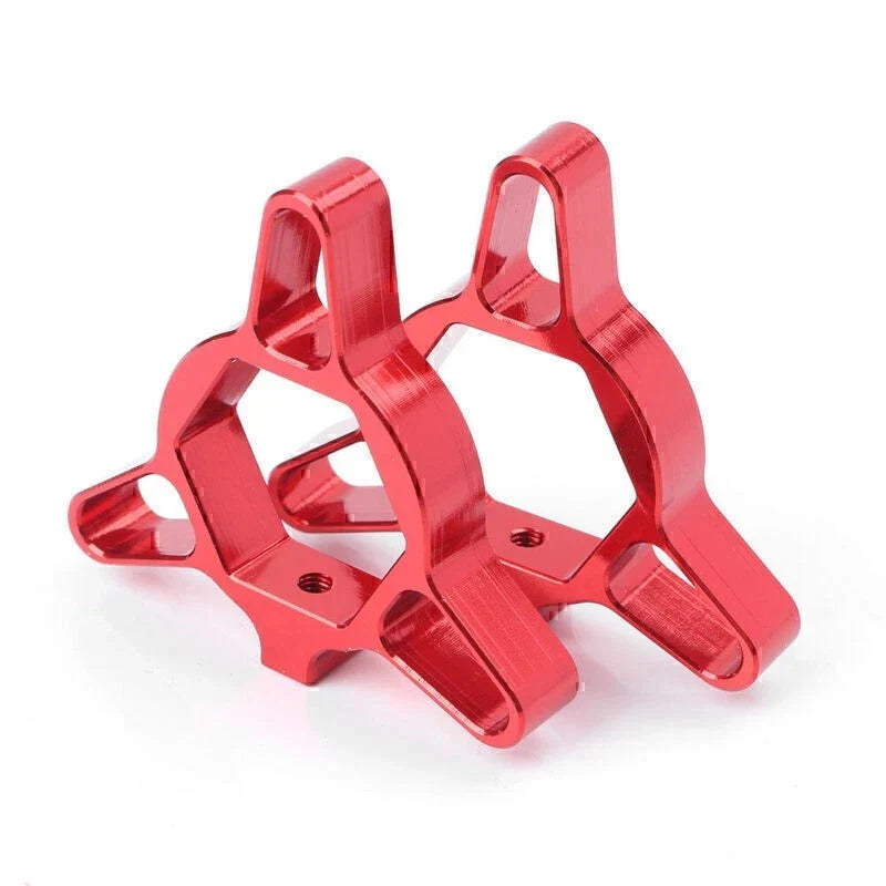 22mm Fork Preload Adjusters for Universal Suspension - Red CNC