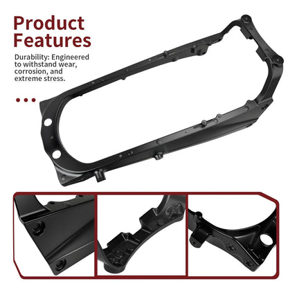 Aluminum Sub Frame Heavy Duty Black for Yamaha Raptor 700 700R 2006-2024