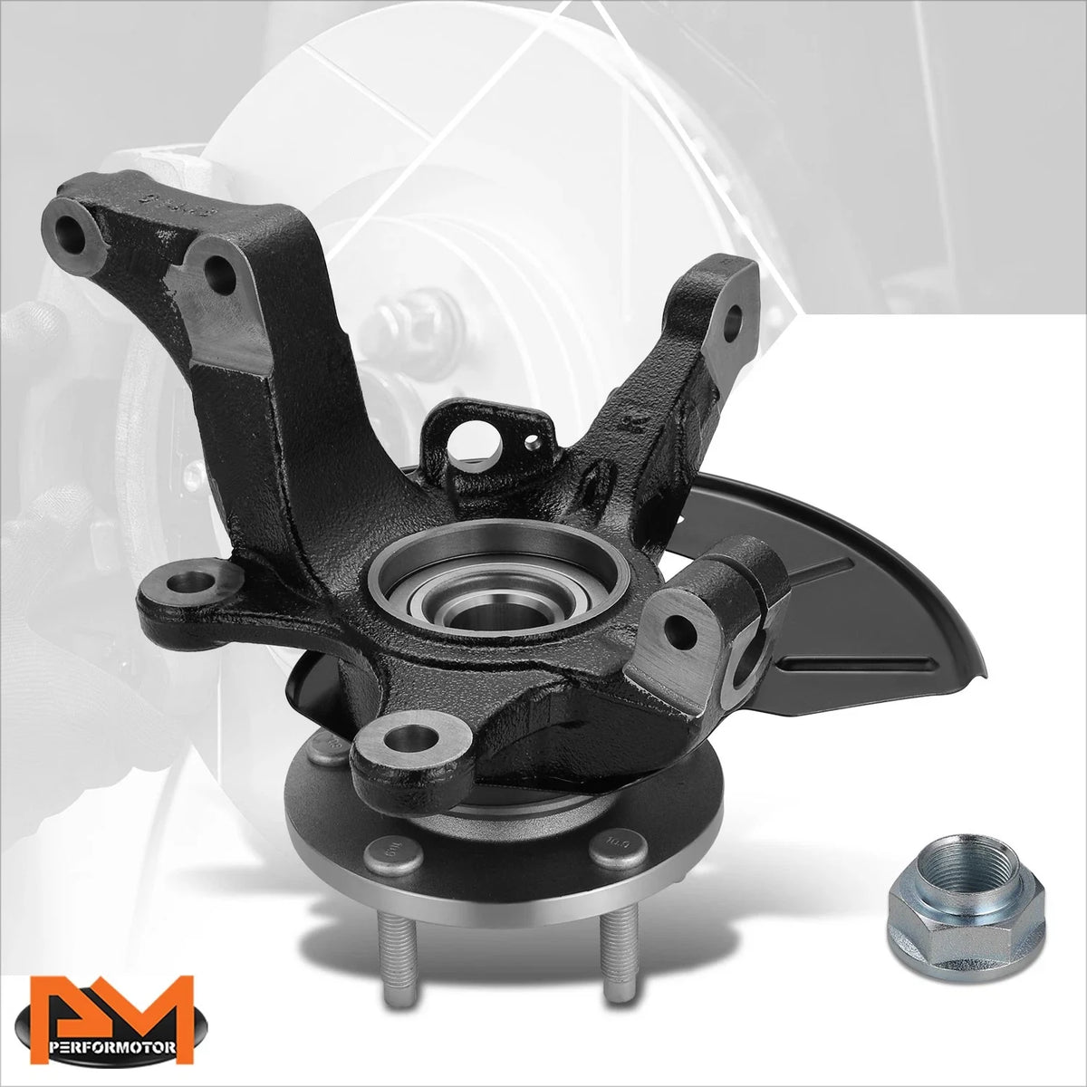 Front Right Knuckle Assembly for Ford Escape/Tribute/Mariner 2001-2012