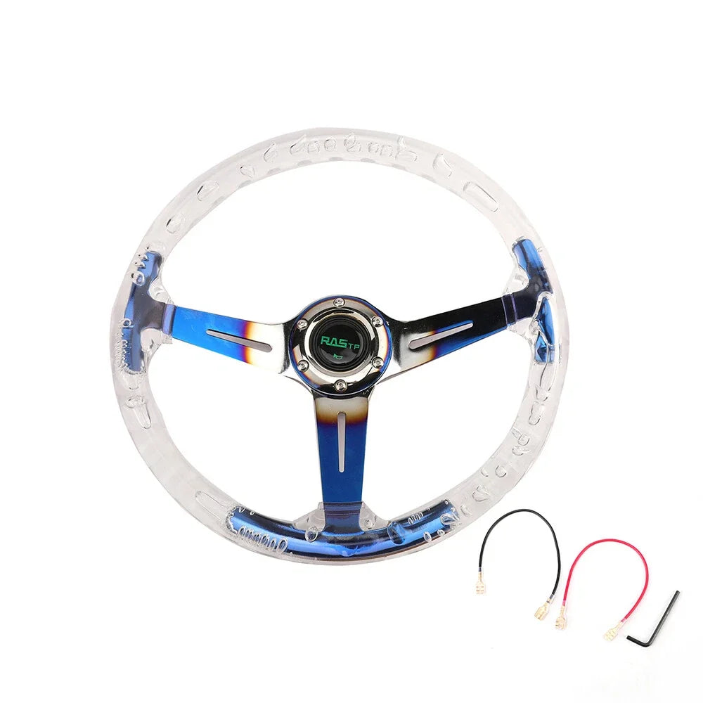 350mm Racing Steering Wheel for Universal Fit