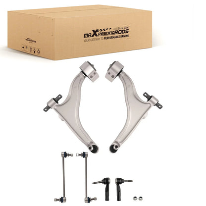 6x Front Lower Control Arms Suspension Set for Cadillac SRX 2010-2016