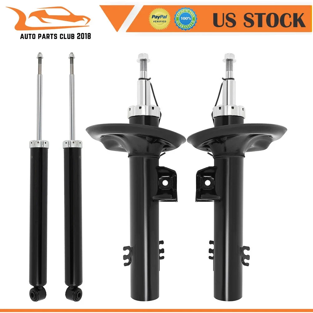 Set of 2 Front Rear Gas Shocks for BMW X3 (2004–2010)