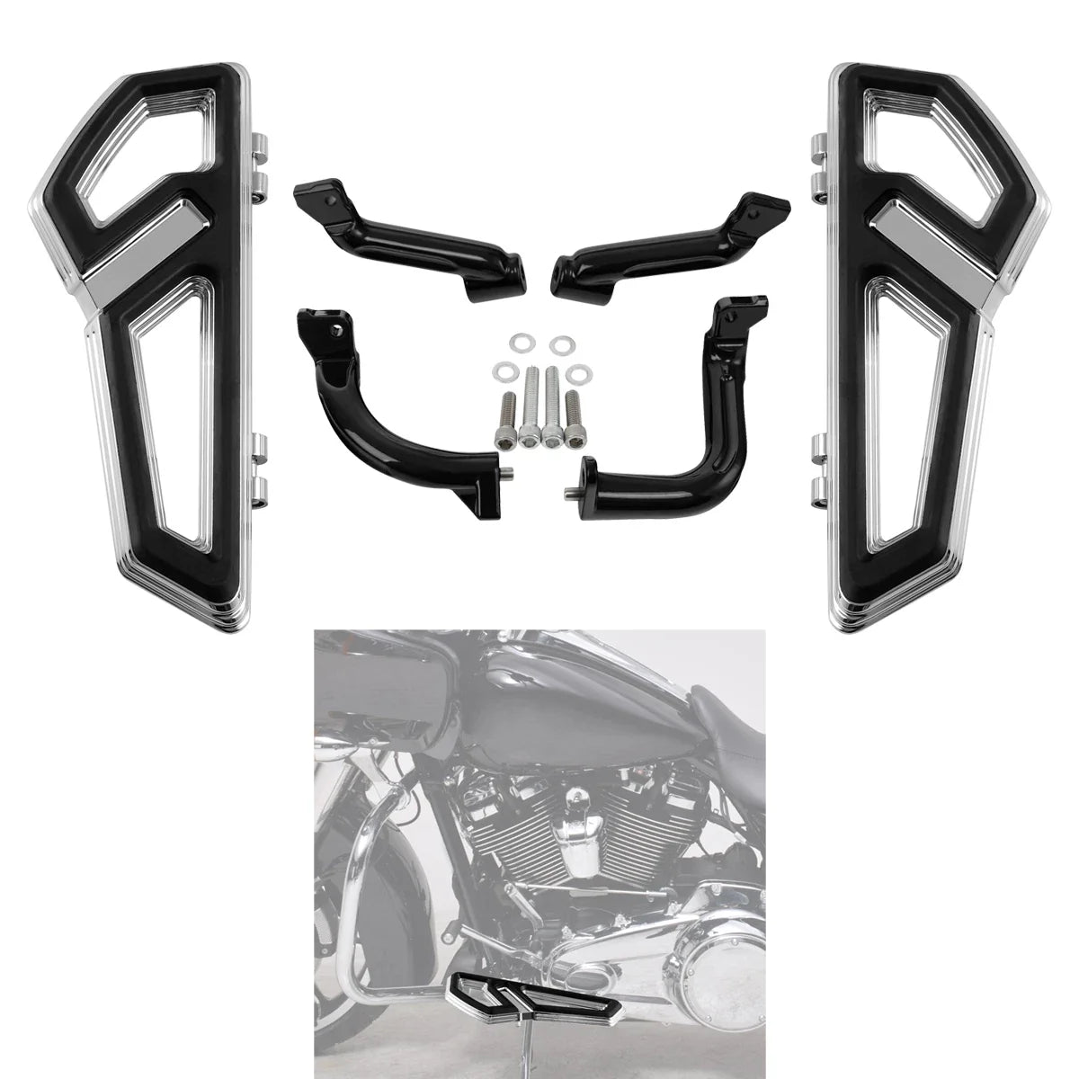 Front Driver Floorboard Bracket for Harley Electra Street Glide (2014–2024)