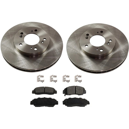Brake Pad and Rotor Kit for Acura Integra 1997-2001, Honda CR-V