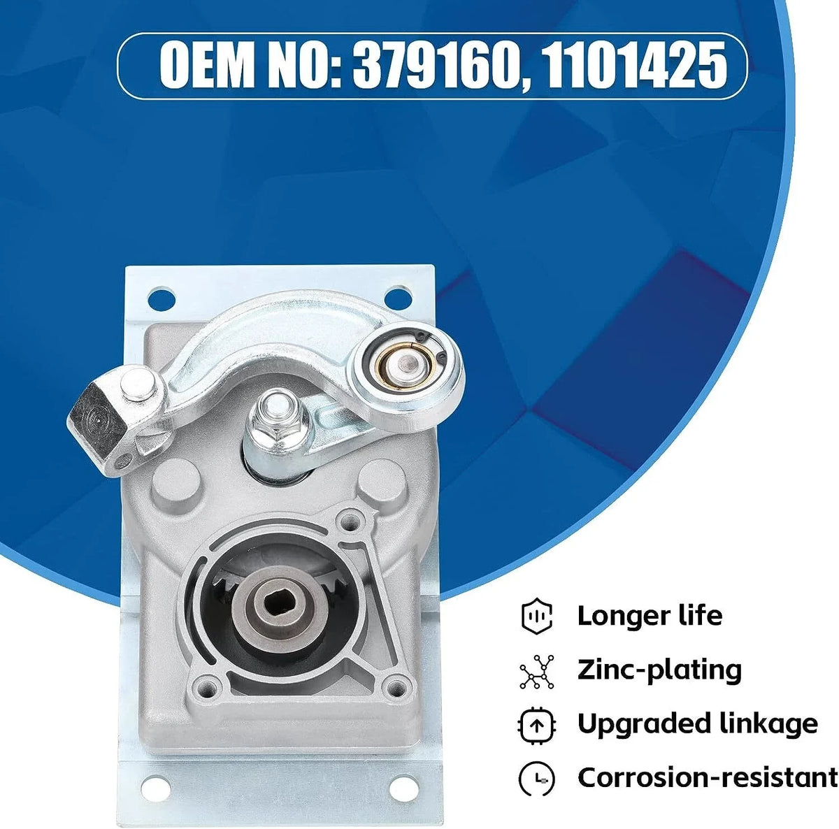 Kwikee Step Gearbox with Curved Linkage Kit for Most Single & Double Steps