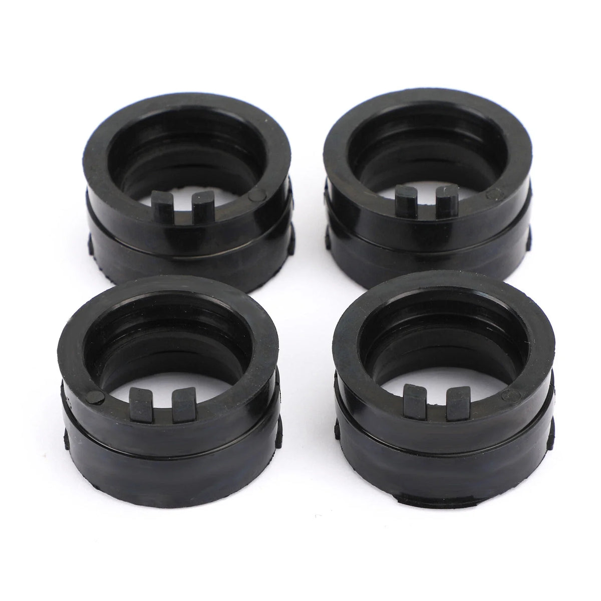 4X Intake Manifold Boots for Honda CBR 650 F PC19 PC23 (1987–1990)