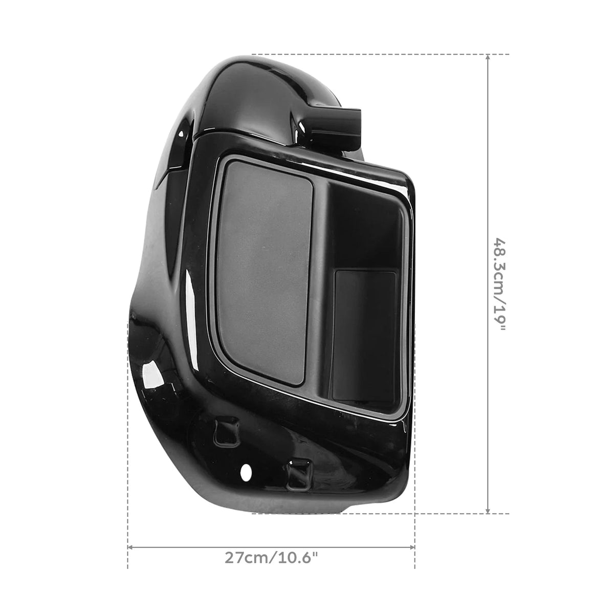 Lower Fairings Vented Glove Box for Harley Electra Glide 2014-2024