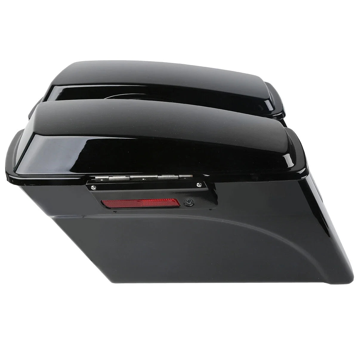 Hard Saddlebags & Conversion Bracket Kit for Harley Dyna Super Glide (2008–2017)
