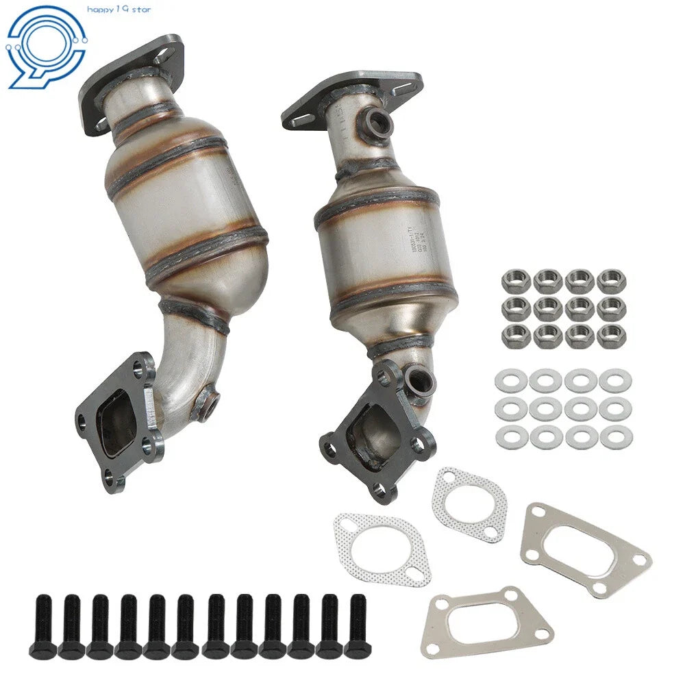 2X Front Catalytic Converters for GMC Terrain SLT SLE (2010–2012)