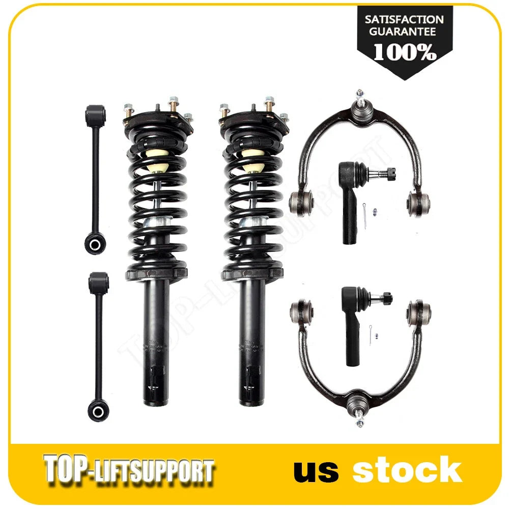 Front Struts Upper Control Arms Kit for Jeep Commander Grand Cherokee (2005–2010)