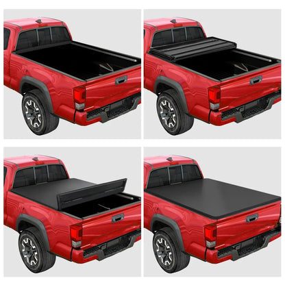 Tonneau Cover Vinyl Soft Tri-Fold for Ford F150 5.5ft Bed (2004–2014)