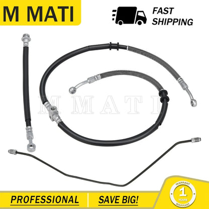 Front Brake Line Hose Kit for Yamaha Raptor YFM660R 2001-2005